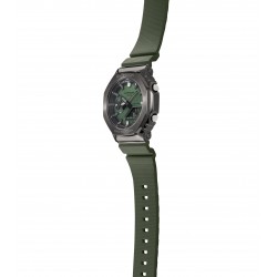 Orologio Uomo Casio G-SHOCK GM-2100B-3AER Analogico E Digitale Con Quadrante Verde