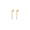 Orecchini Donna OPSOBJECTS SHIMMER OPSOR-762 Pendenti In Acciaio Dorato