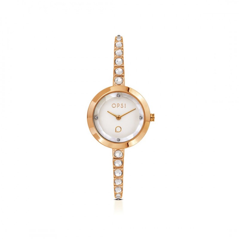 Orologio Donna OPSOBJECTS TENNIS CHAIN OPSPW-974 Con Cassa E Cinturino Rosé