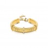 Bracciale Donna OPSOBJECTS PENELOPE DIAMOND OPSBR-861 Acciaio Dorato Tipo Tubogas