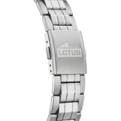 Orologio Uomo Lotus 18670/3 Solo Tempo Con Doppia Data E Cinturino Acciaio