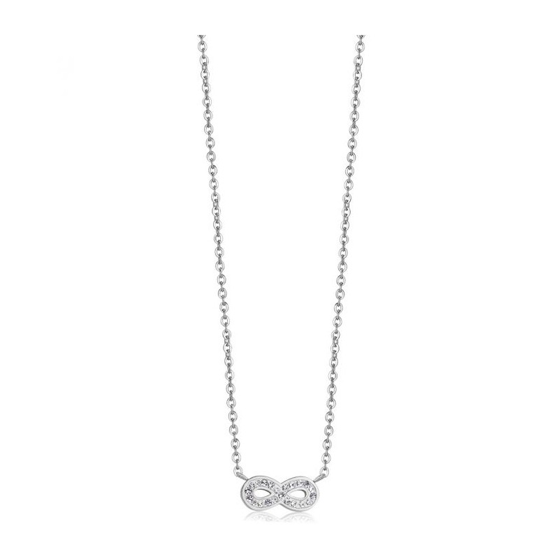 Collana Donna Luca Barra CK1289 In Acciaio Con Infinito
