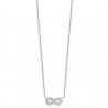 Collana Donna Luca Barra CK1289 In Acciaio Con Infinito
