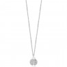 Collana Donna Luca Barra CK1284 In Acciaio Con Coccinella Con Strass