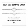 Bracciali Donna Luca Barra In Acciaio Con Cuori BK2576