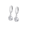 Orecchini Donna Lotus Silver LP3563-4/1 In Argento Pendenti Con Zircone A Goccia
