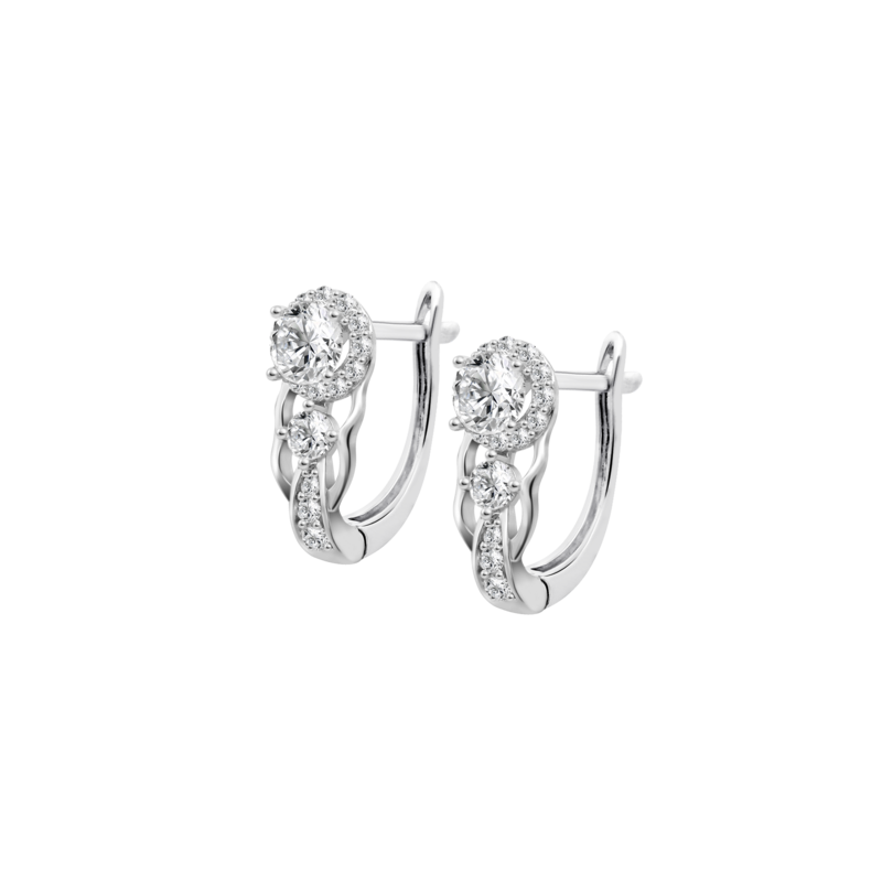 Anello Donna Lotus Silver LP3694-4/1 In Argento Punto Luce Con Chiusura A Monachella