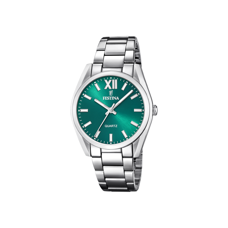 Orologio Donna Festina F20622/C Solo Tempo Con Quadrante Verde