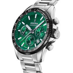 Orologio Uomo Festina F20560/4 Cronografo Con Quadrante Verde