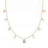 Collana Donna Liu-Jo LJ2096 In Acciaio Dorato Con Perle Bianche