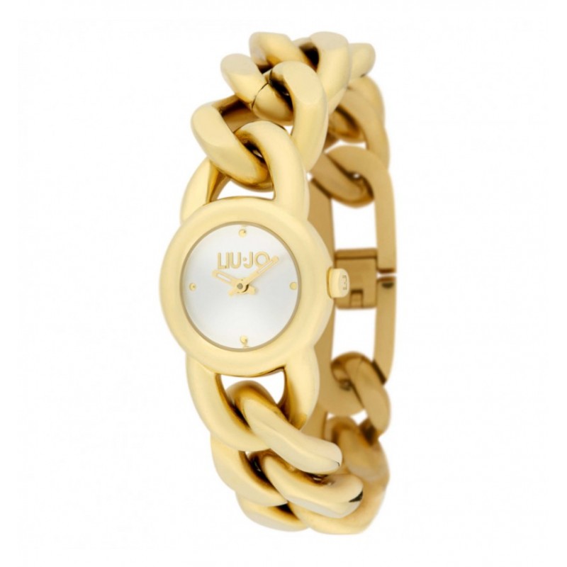 Orologio Donna Liu-Jo New Glam TLJ2262 In Acciaio Dorato Con Cinturino A Catena