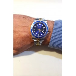 Orologio Uomo Liu-Jo TLJ2226 Con Quadrante Blu E Cinturino Acciaio Bicolore