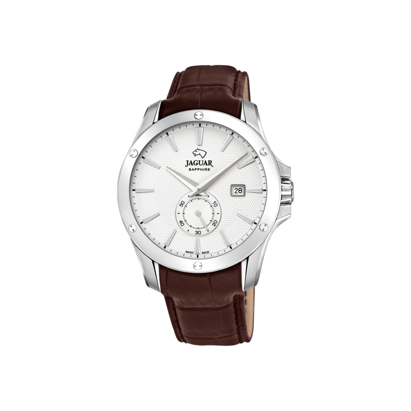 Orologio Uomo Jaguar J878/1 Solo Tempo Con Cinturino In Pelle Marrone