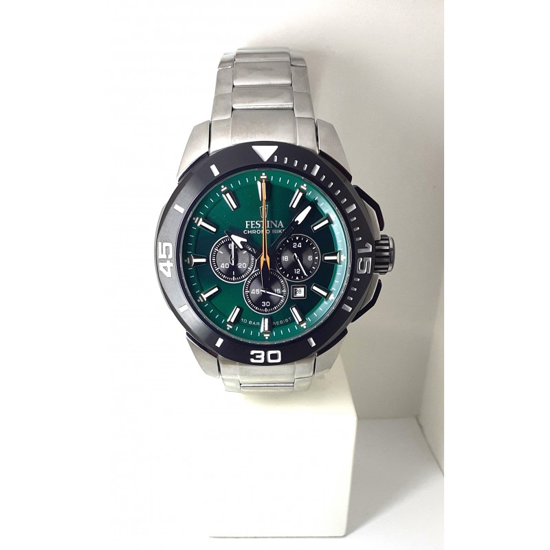 Orologio Uomo Festina CHRONO BIKE F20641/A Con Quadrante Verde
