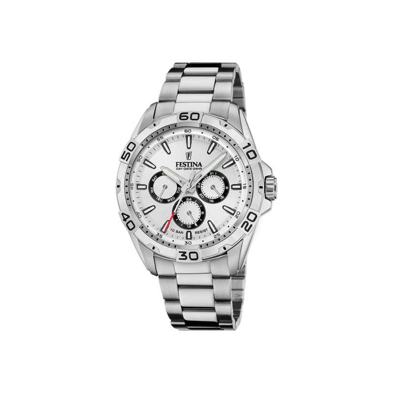 Orologio Uomo Multifunzioni Festina F20623/1 Con Cinturino Acciaio