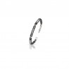 Bracciale Uomo ARKANO BAC101NB In Acciaio IP Nero Con Particolari Rosé