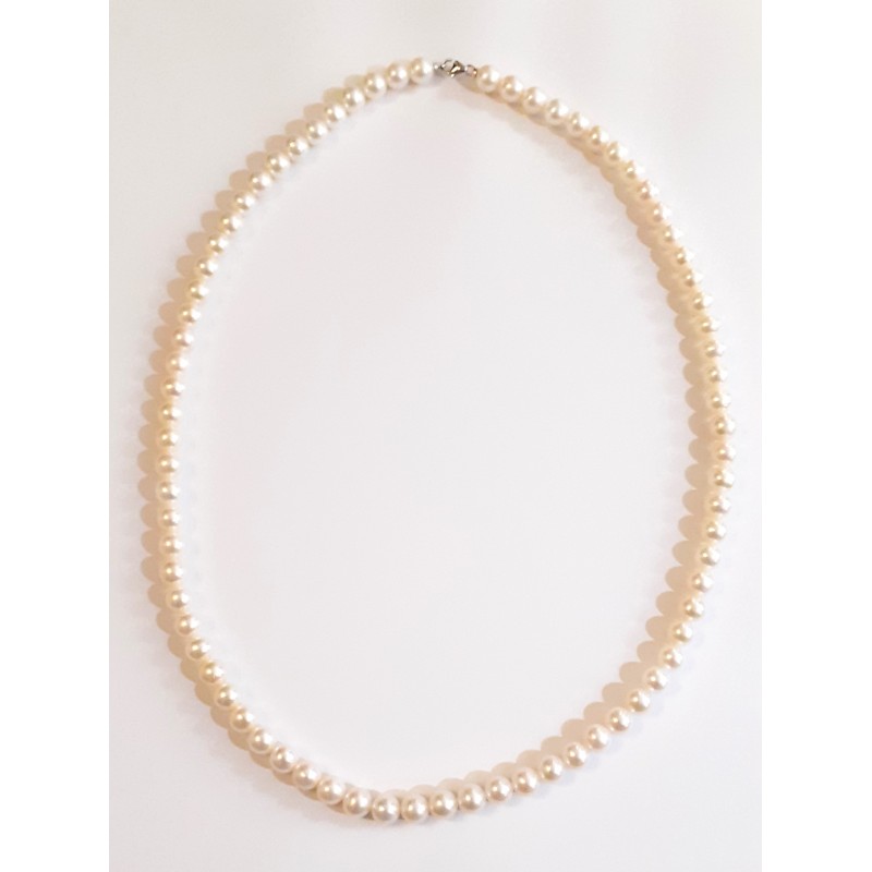 Collana Donna MIKIKO MF500O4FCBI065 In Perle Lunghezza 50 CM
