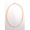 Collana Donna MIKIKO MC1416O4FCBI045 In Perle Con 4 Sfere E Chiusura Oro Bianco