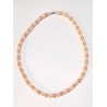 Collana Donna MIKIKO MC1444O4FCBR055 In Perle Bianche E Rosa