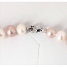 Collana Donna MIKIKO MC1444O4FCBR055 In Perle Bianche E Rosa