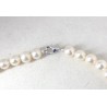 Collana Donna MIKIKO MFC450O4FCBI055 In Perle Con Chiusura Oro Bianco Lunghezza 45 Cm