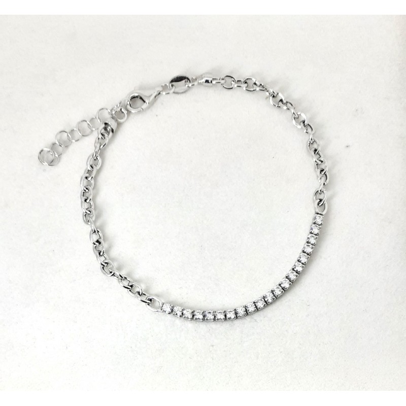 Bracciale Donna Gioia Argento CCD12 B In Argento Con Zirconi trasparenti