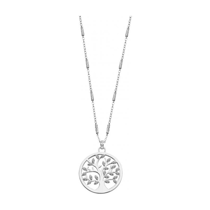 Collana Donna Lotus Silver LP1892-1/1Albero Della Vita Con Zirconi