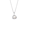 Collana Donna Lotus Silver LP1928-1/1 In Argento Con Perla Bianca