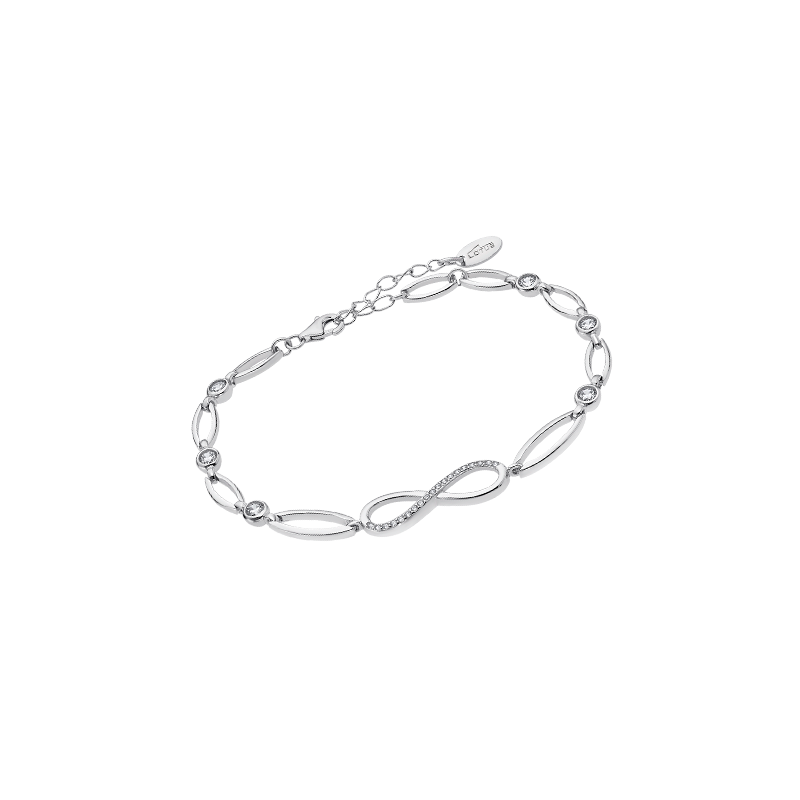 Bracciale Donna Lotus Silver LP1872-2/1 In Argento Con Infinito