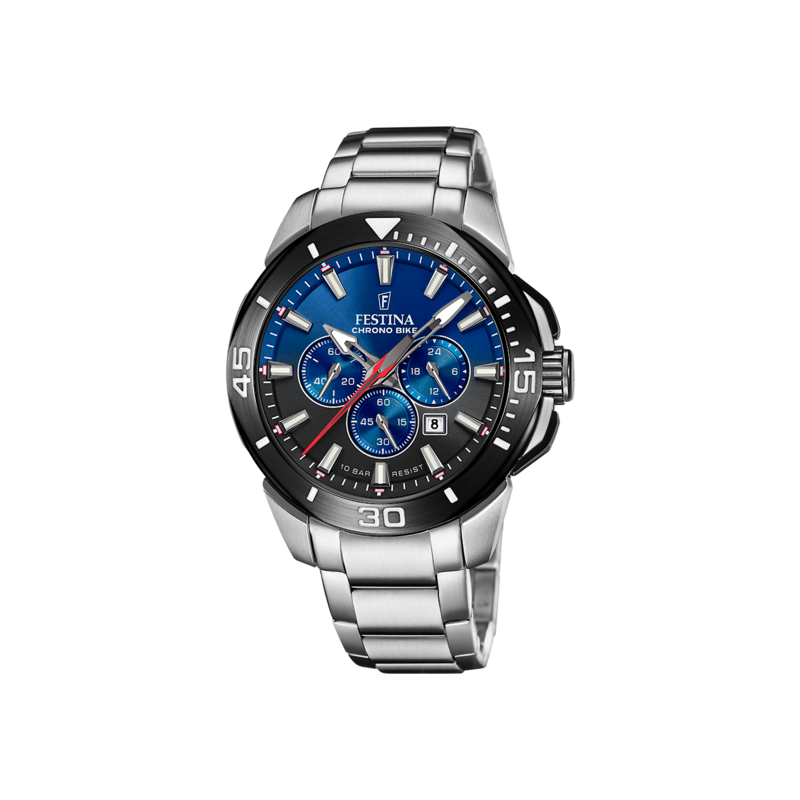 Orologio Uomo Festina CHRONO BIKE F20641/C Cronografo Con Quadrante Bicolore