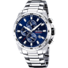 Orologio Uomo Cronografo Festina F20463/2 Con Quadrante Blu E Cinturino Acciaio
