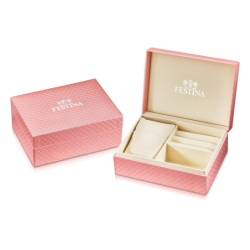 Orologio Donna Festina F16868/2 Solo Tempo In Acciaio Bicolore Argento E Rosé