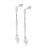 Orecchini Donna Pendenti Lotus Silver LP3684-4/1 In Argento Con Zirconi