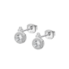 Orecchini Donna Lotus Silver LP3704-4/1 In Argento Tipo Punto Luce Con Zirconi