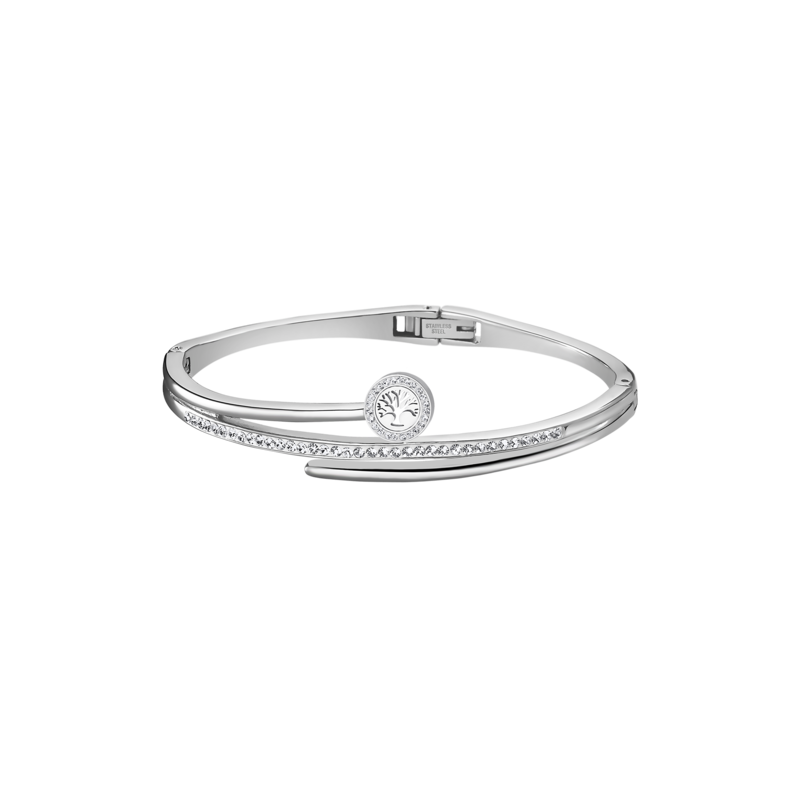 Bracciale Donna Lotus Style LS1843/2/5 Rigido Con Albero Della Vita