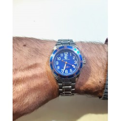 Orologio Ragazzo Francois Lepetit 03129G Solo Tempo Con Quadrante Blu