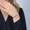 Bracciale Donna Luca Barra BK2627 Tipo Tennis Con Zirconi Blu 3 mm