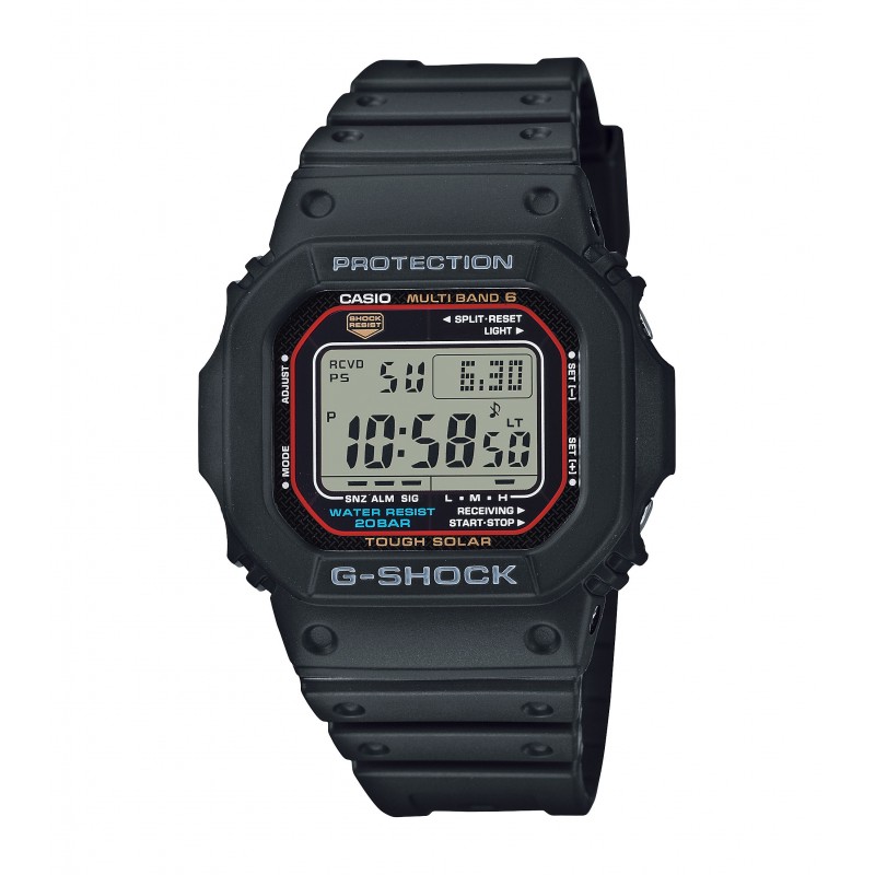 Orologio Uomo Casio G-SHOCK GW-M5610U-1ER Radiocontrollato Con Cassa E Cinturino Neri