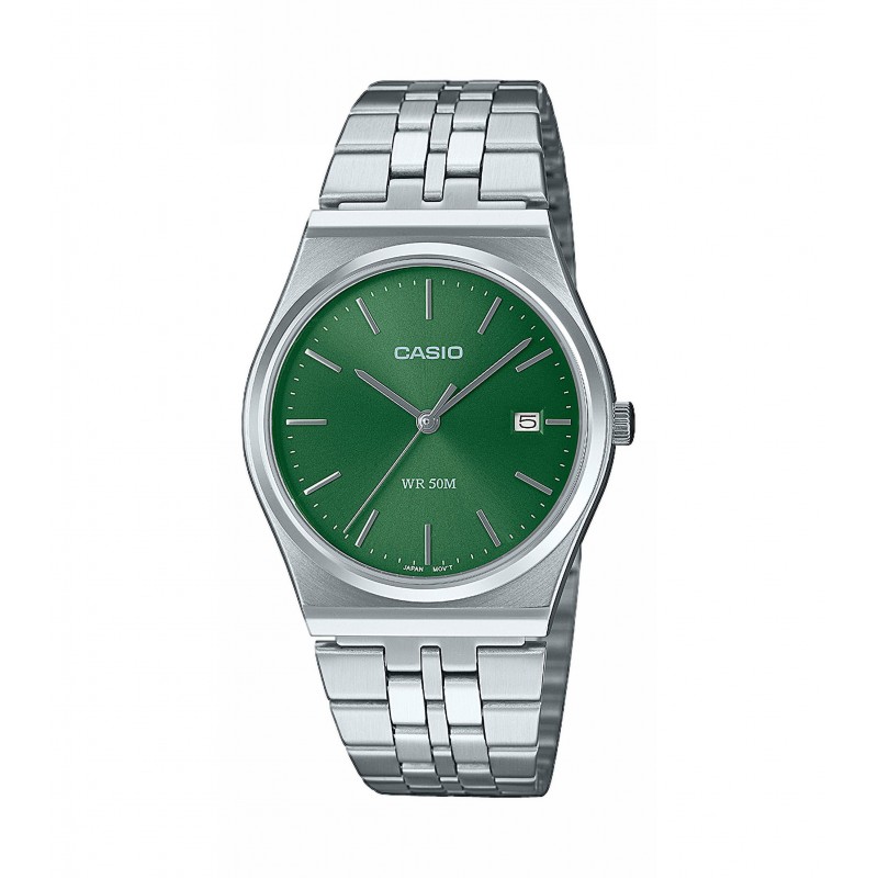 Orologio Uomo Casio MTP-B145D-3AVEF Classico Solo Tempo Con Quadrante Verde