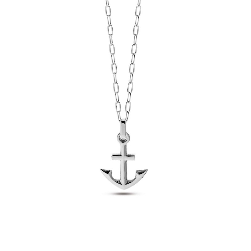 Collana Uomo Liu-Jo MLJ438 In Acciaio Con Pendente Ancora