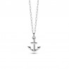 Collana Uomo Liu-Jo MLJ438 In Acciaio Con Pendente Ancora