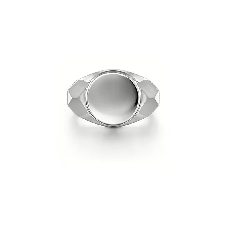 Anello Uomo Liu-Jo MLJ500M28 In Acciaio Con Testa Rotonda