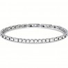Bracciale Uomo Liu-Jo MLJ522 In Acciaio Con Centrale Tipo Tennis