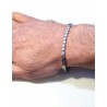 Bracciale Uomo Liu-Jo MLJ522 In Acciaio Con Centrale Tipo Tennis
