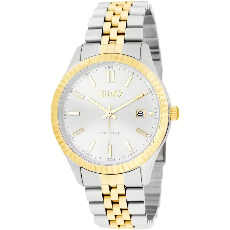 Orologio Uomo Liu-Jo TLJ2294 Solo Tempo Con Cassa E Cinturino In Acciaio Bicolore