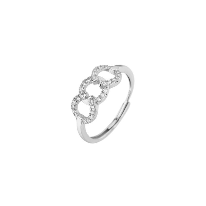 Anello Donna Trova Gioielli W In Argento Con Zirconi