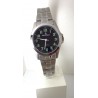 Orologio Donna Margi 06377 Classico Con Quadrante Nero E Cinturino Acciaio