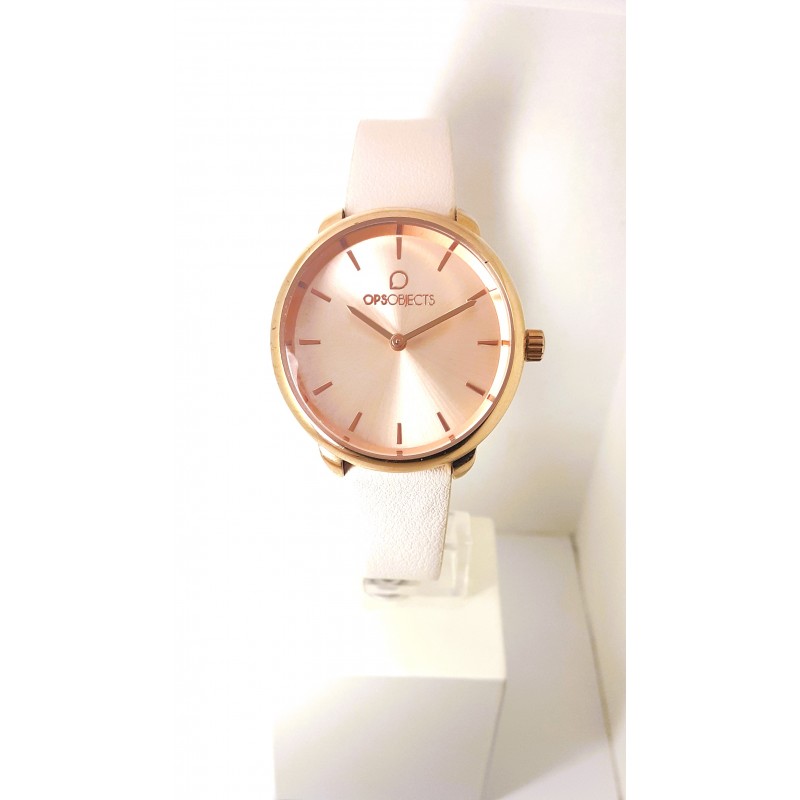 Orologio Donna OPSOBJECTS Rainbow OPSPW-643 Con Cinturino Rosa Chiaro