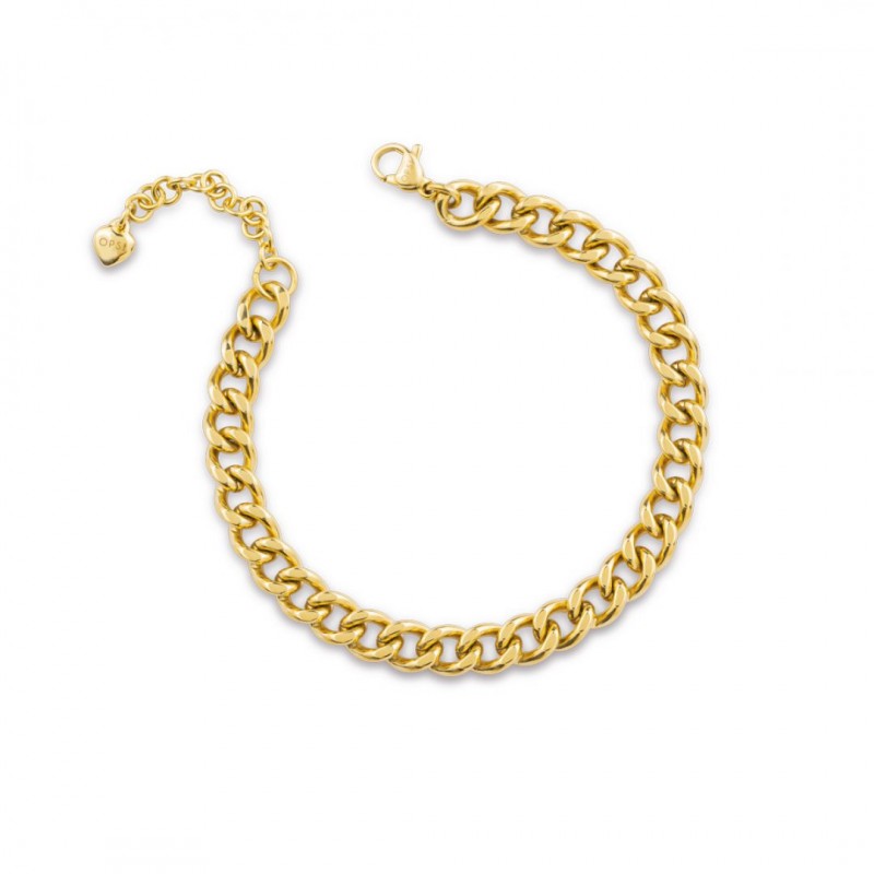 Bracciale Donna OPSOBJECTS ROCK AFFAIR OPSBR-832 Maglia Groumette Dorata
