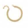 Bracciale Donna OPSOBJECTS ROCK AFFAIR OPSBR-832 Maglia Groumette Dorata
